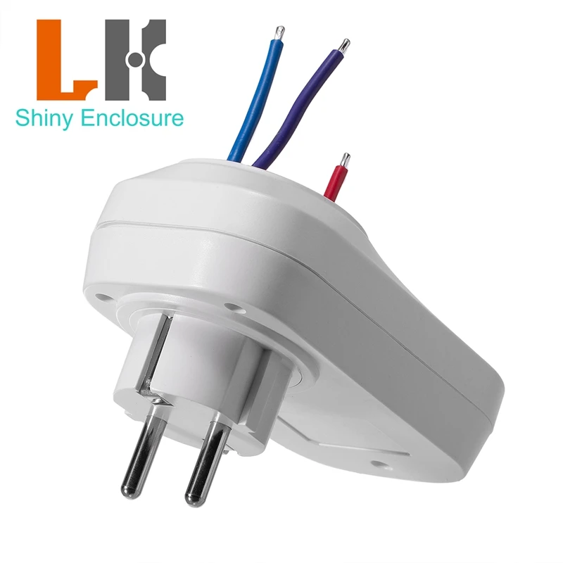 110x62x35mm Factory Direct Supply EU Standard Smart Home Wireless Socket Plastic Shell Multi-Specification Smart Socket Housing