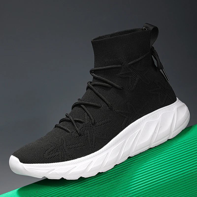 

Unisex Casual Shoes 2025 Autumn New Style Anti Slip Breathe Fashion Comfort Outdoor Walking Sports Shoes High Top Fitness Shoes