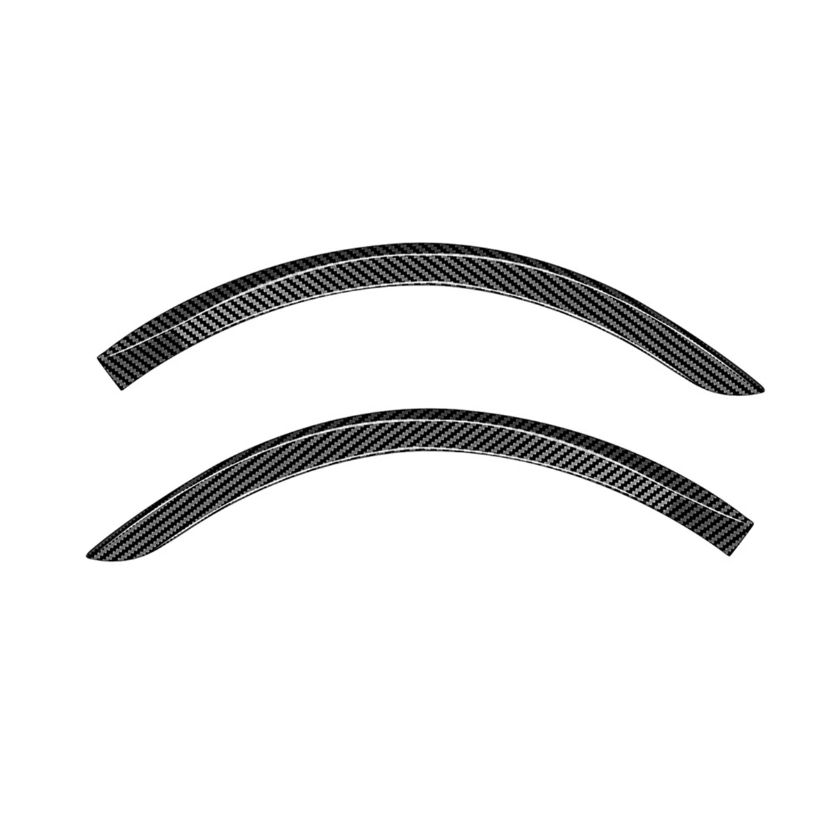 For -V Vezel 2021 2022 Car Wheel Eyebrows Flares Arch Mudguard Lip Body Kit Protector Carbon