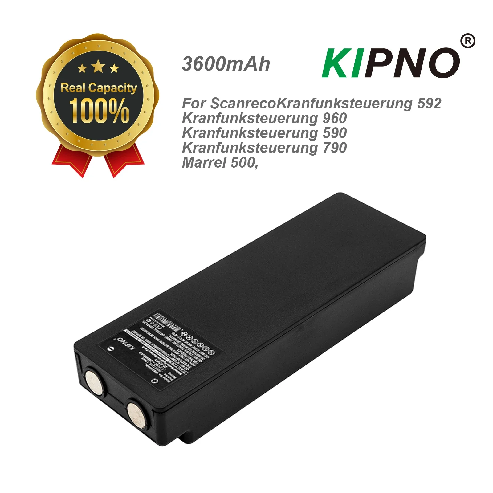 

3600mAh Crane Remote Control Ni-MH Battery for Scanreco RSC7220 13445 16131 17162 592 IM6024 1026 708031757 EEA4404 RC590 RC960