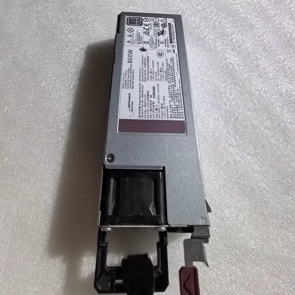 

Power supply 800W HSTNS-PL41-1 P39385-001 P38995-B21 865409-002