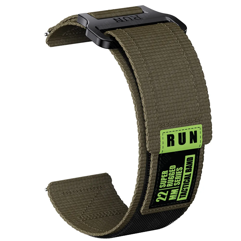 20mm 22mm Nylonarmband für Samsung Galaxy Watch 7/FE/6/5/4/5Pro/6Classic Gürtel Armband für Huawei Watch GT6/5 5Pro GT4 4Pro Band