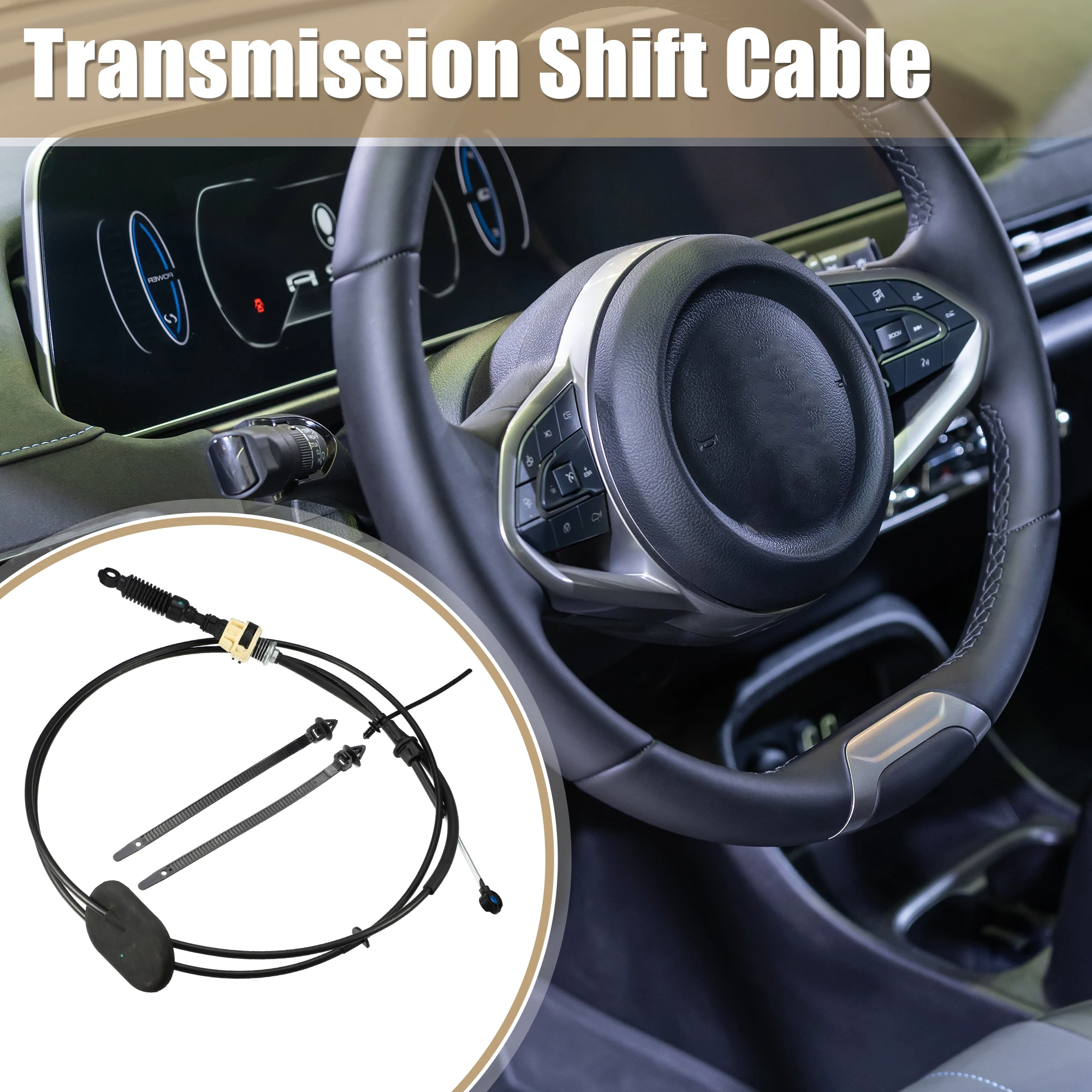 X Autohaux Automatic Transmission Shifter Cable for Chevy Blazer 1998-2005 for Chevy S10 1998-2003 for Chevy Sonoma 1998-2003