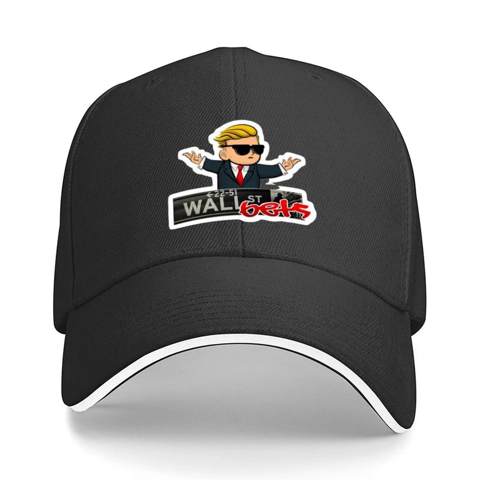 

Wallstreet Bets Baseball Cap western Hat Sunhat Fishing cap Custom Cap Women's Beach Outlet Men's