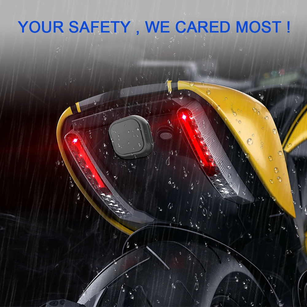 Motorrad BSD System Lane Change Warning Safety System und Auxiliary Millimeter Wave Sensor Blind Spot Radar Detection