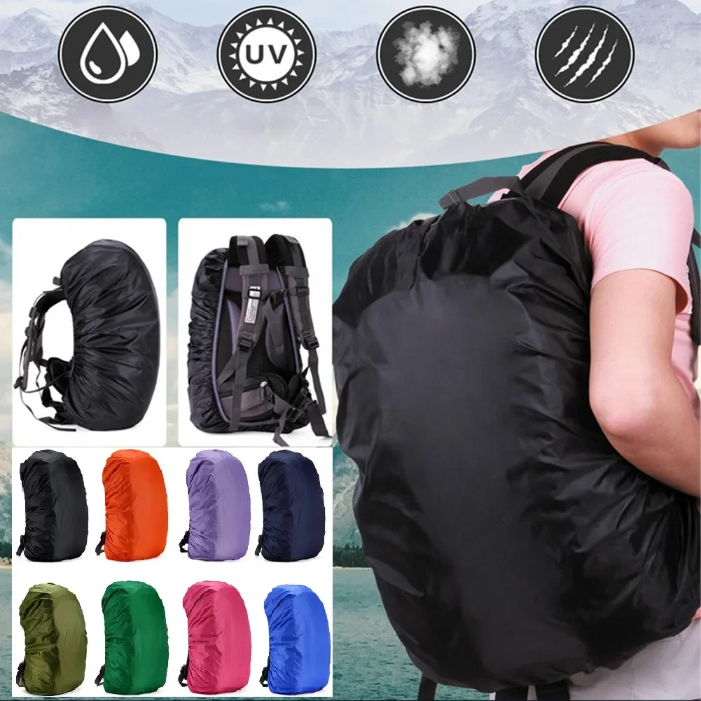 35L 45L 50L-60L 70L New Outdoor Camping Hiking Backpack Pack Tarp Rain Cover Raincoat Raincoat Cover For Backpack