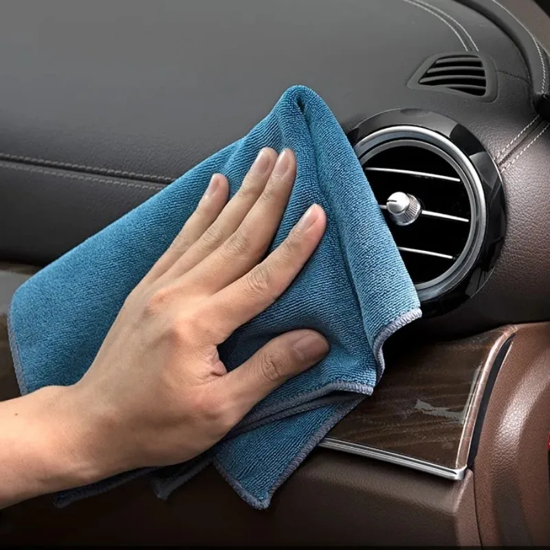 1PC High-end Microfiber Auto Wash Towel Car Cleaning Drying Cloth Hemming Auto Care Cloth Detailing Car Wash Towel Car Detailing