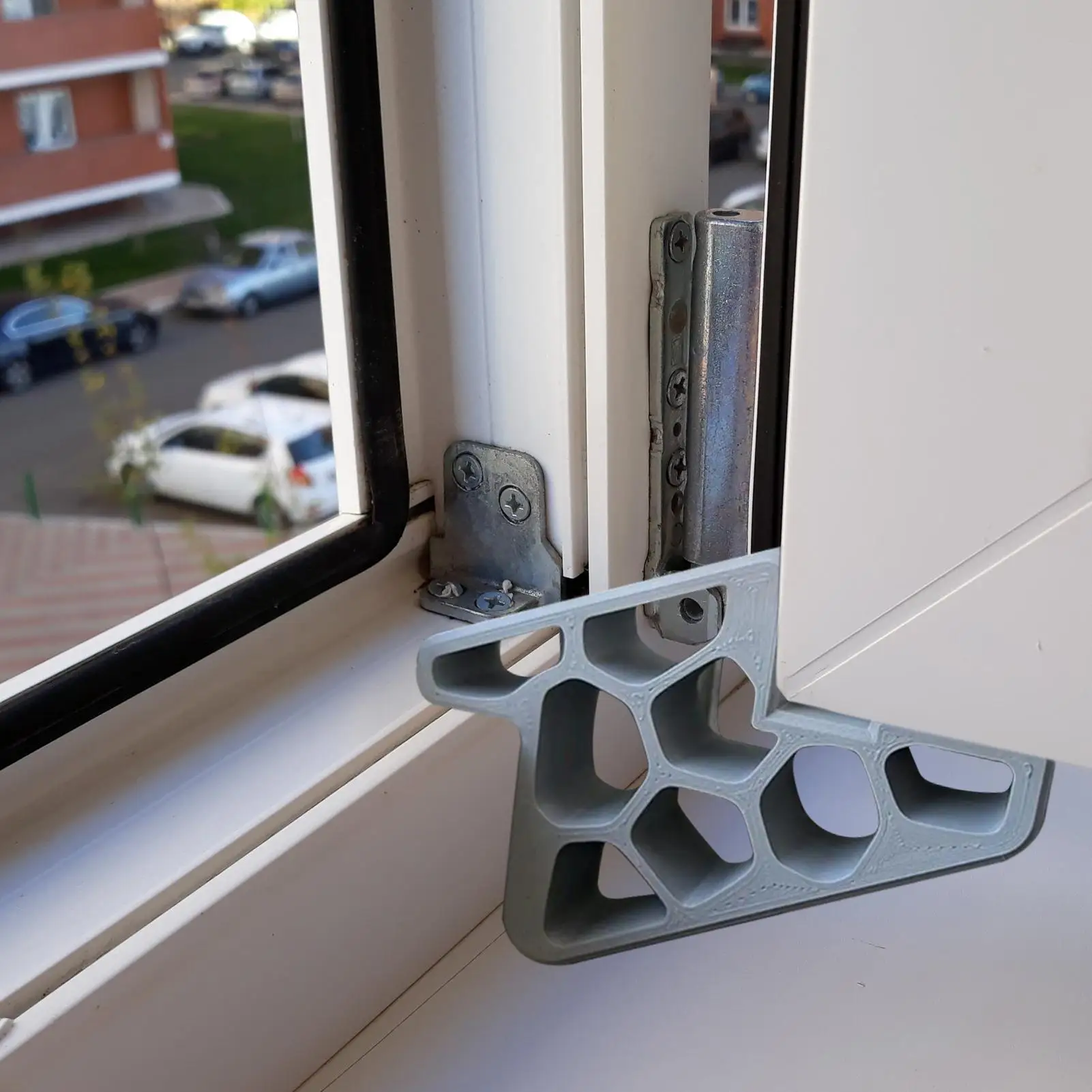 Door Stopper Wedge Non-Slip Balcony Window Door Wedge Anti Collision Limiter  Anti Wind Easy Install for Home Office