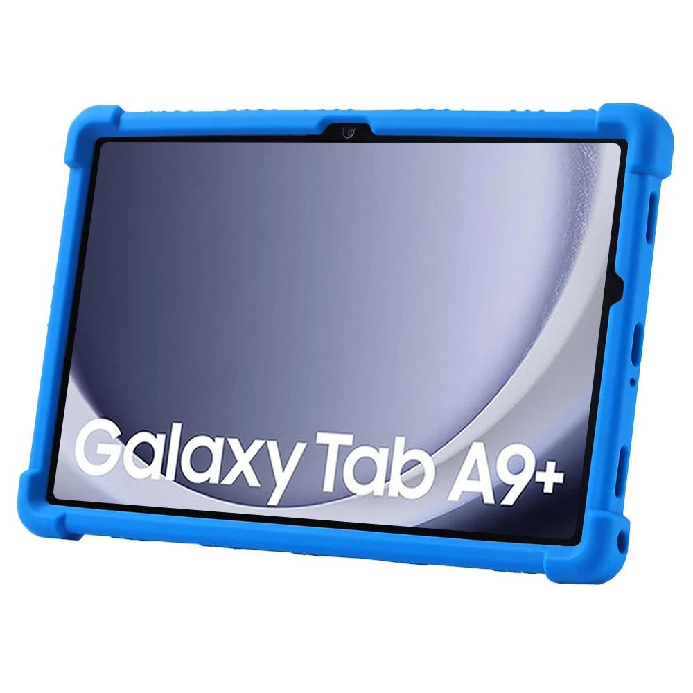 Case For Samsung Galaxy Tab A9+ SM-X210/X216B/X215 Tablet Safe Shockproof Silicone Stand Cover