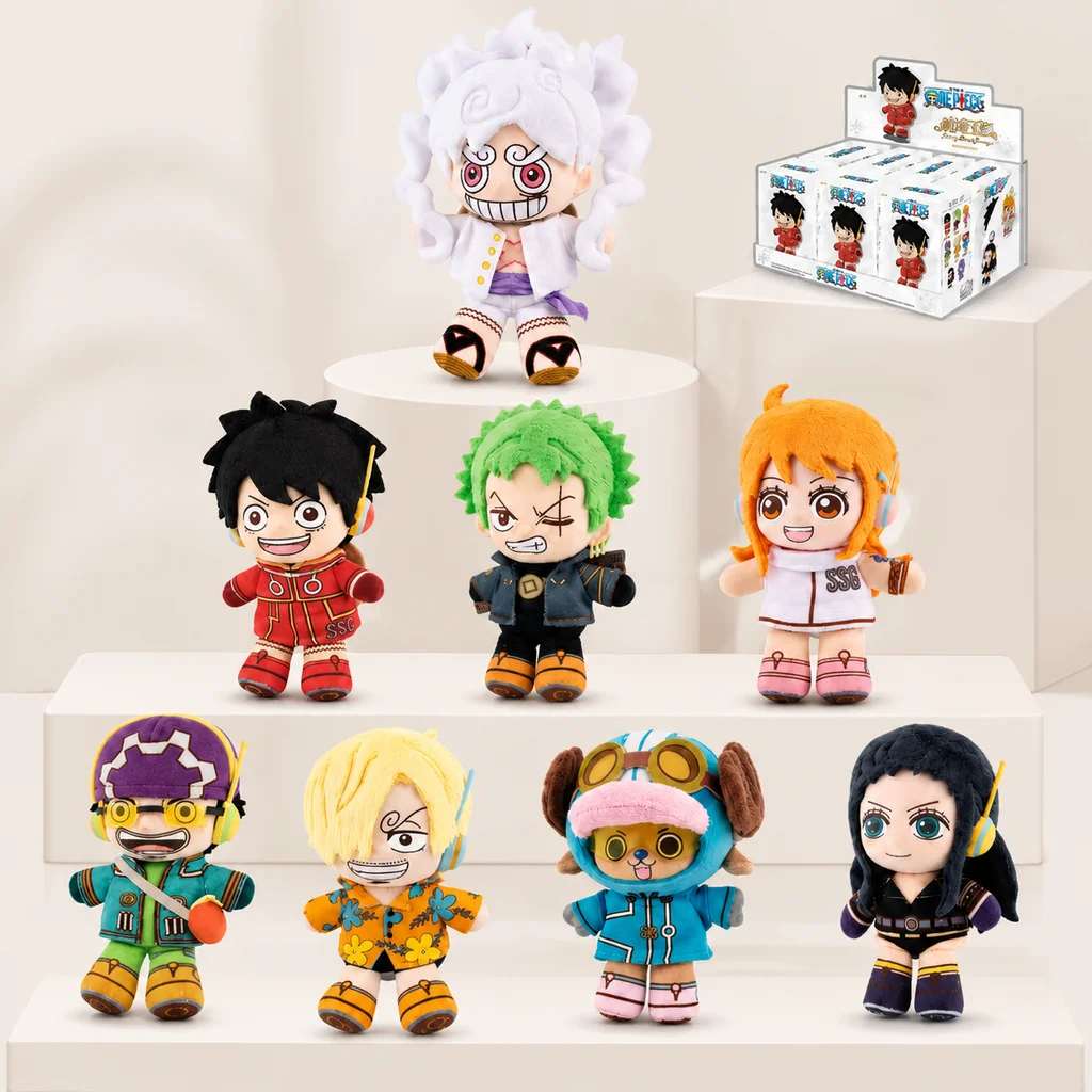 Echte Authentische EAKI One Piece Fantasy Journey Serie Mystery Box, Sammelbarer Plüsch-Anhänger Anime-Zubehör Rucksack-Deko