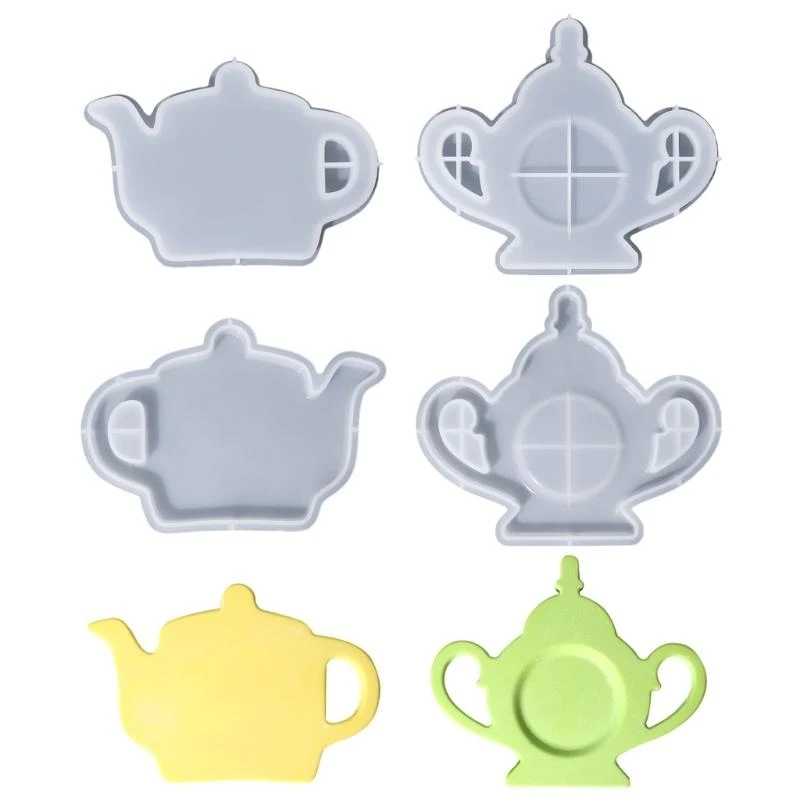 Multifuntional Molds Cup Pad Moulds Teapot Epoxy Resin Moulds