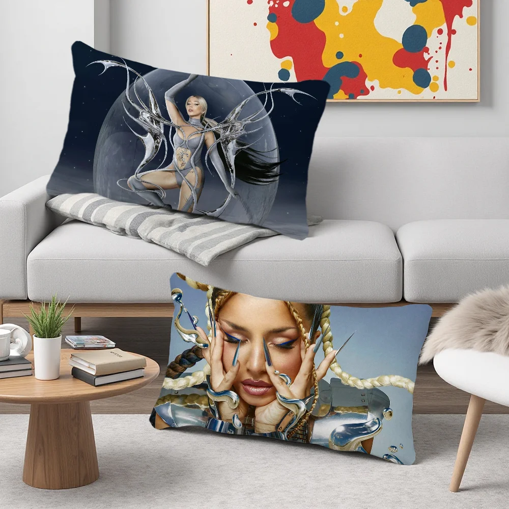 Indigo Rectangle Pillow Case El Printing Bedside Sofa Room Dragon Lola Home Decoration Pillowcase