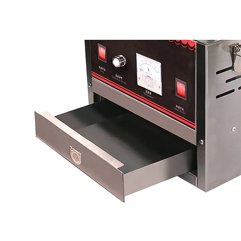 ماكينة حلوى القطن الكهربائية المصنوعة من الفولاذ المقاوم للصدأ ماكينة صنع الوجبات الخفيفة على شكل زهرة للحفلات