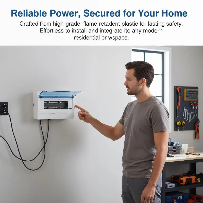 【YA】Outdoor Waterproof Electric Box Cover 2-16 Ways Ensuring Secure and Effective Distribution