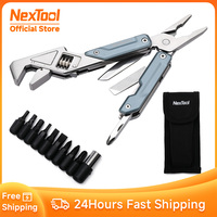 NexTool 8 In 1 Light Wrench W2 Multi Tool Foloding Pliers Multi-functional Spanner Screwdriver Outdoor Camping EDC Hand Tools