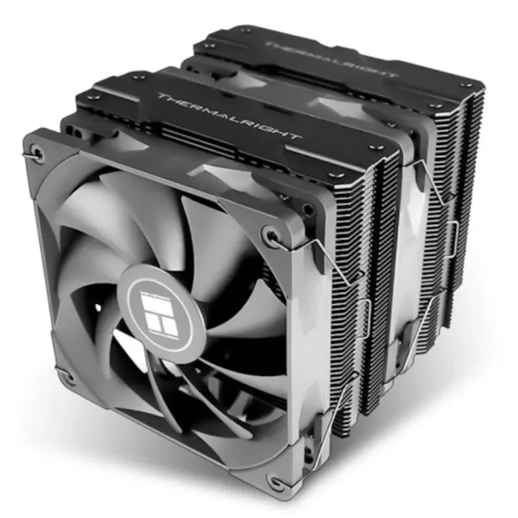 Thermalright Pa120 Aghp Black 6 Heat Pipe Two 120mm Fans Support Dual Platform Cpu Cooler