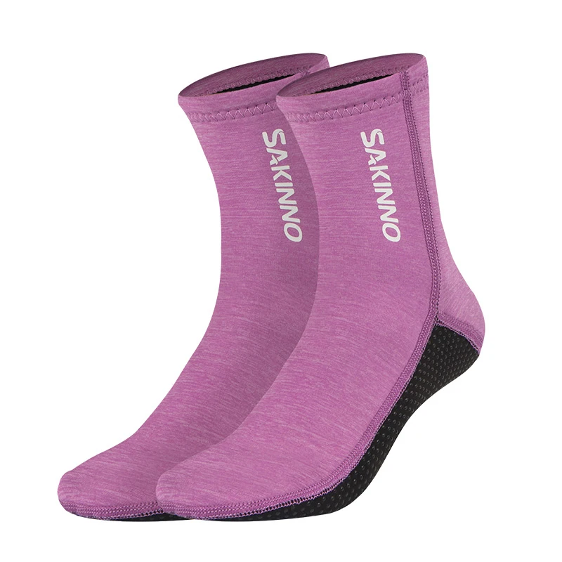 3MM Super Stretch Neoprene Diving Socks, Thermal Anti-slip Cut-resistant Snorkeling Gear, Water Sports Swim Socks, Anti-abrasion