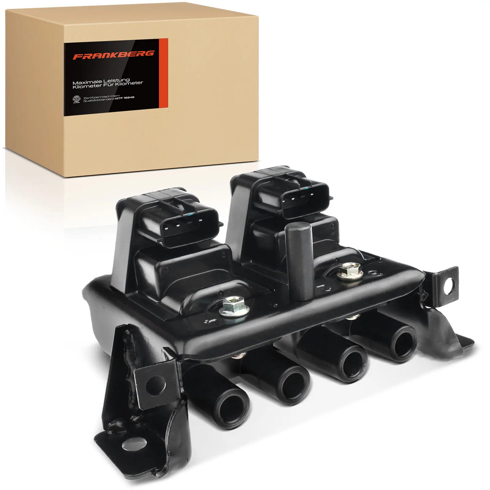 Frankberg 1x Ontstekingsmodule Bobine voor Mazda MX-5 II NB 1.8L 1998-2000 BP4W-18-10XB UF-343 BP4W1810XB
