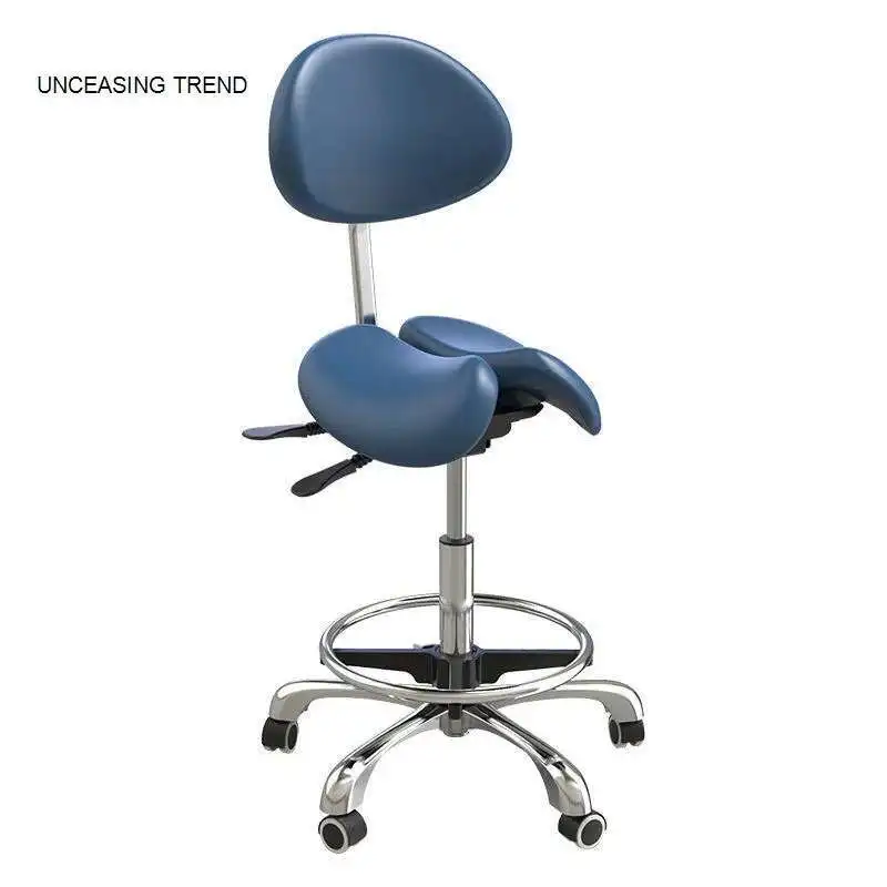 

Adjust the saddle barber chair to conform to ergonomics. The barber master lifts the wheel and rotates the makeup chair. Silla