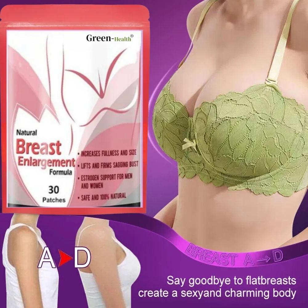 

Perfect Bust Transdermal Patches, Larger Breast Natural Breast Enlargement, Lifting 30 Patches