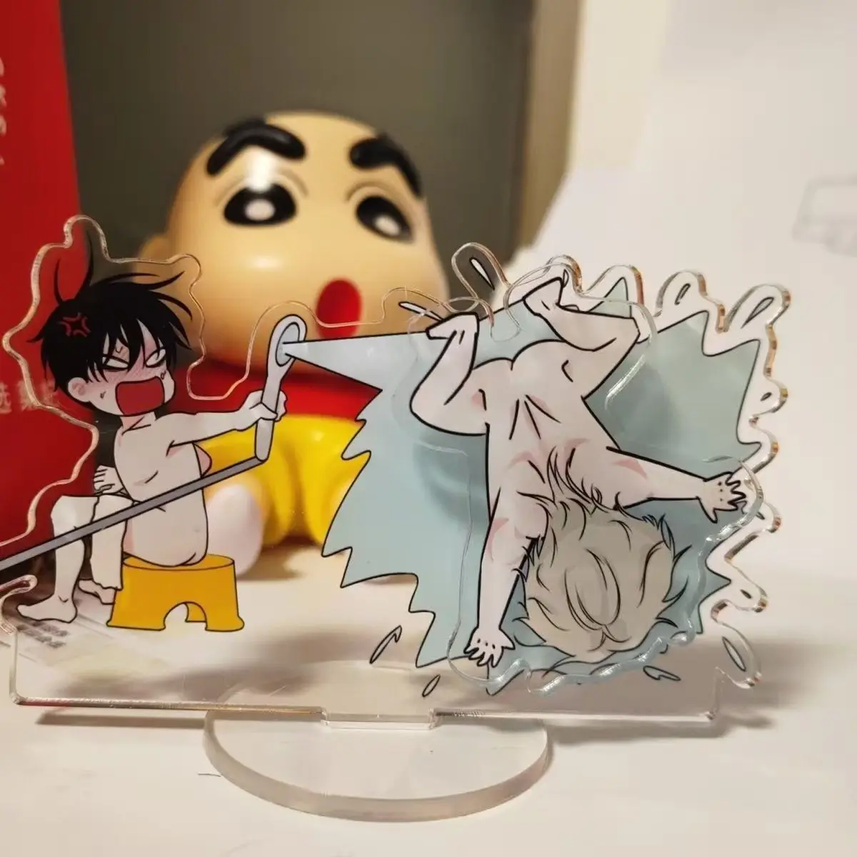 

Night By The Water Peripherlas Kim Euihyun Wacky Take A Bath Acrylic Stand Sence Yeo Taeju Standing Plate rotatable Toys