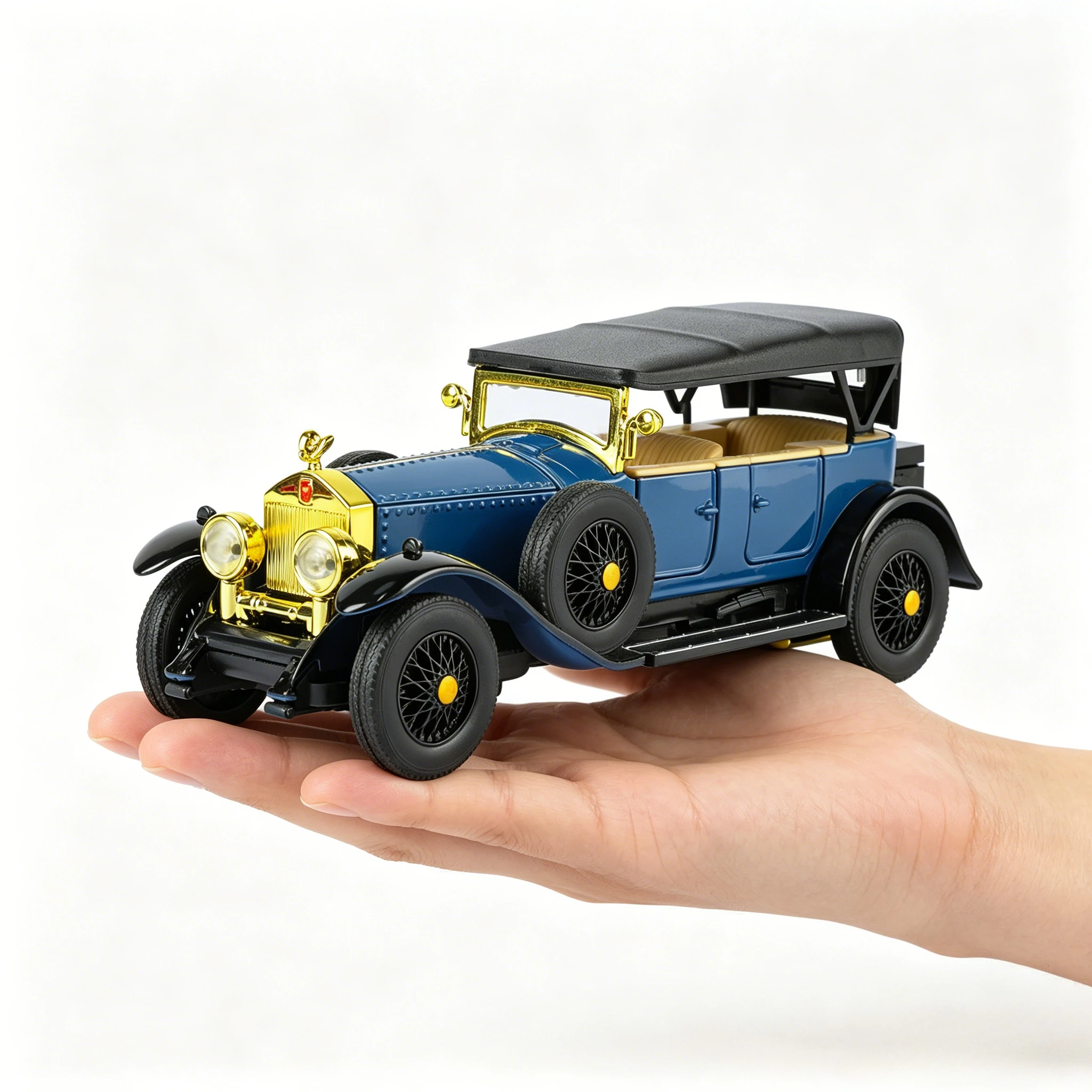 

1:32 Phantom Classic Luxury Car Alloy Diecast Model Car Outdoor Enthusiast Collection Hobby Decoration Gifts