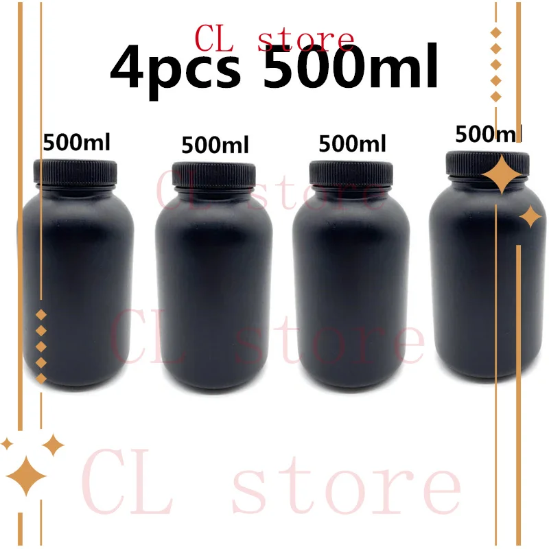 4pcs Sla Resin Special Empty Bottle For Store residual for Anycubic Photon MONO X M5 3d Printer Uv Sensitive Resin