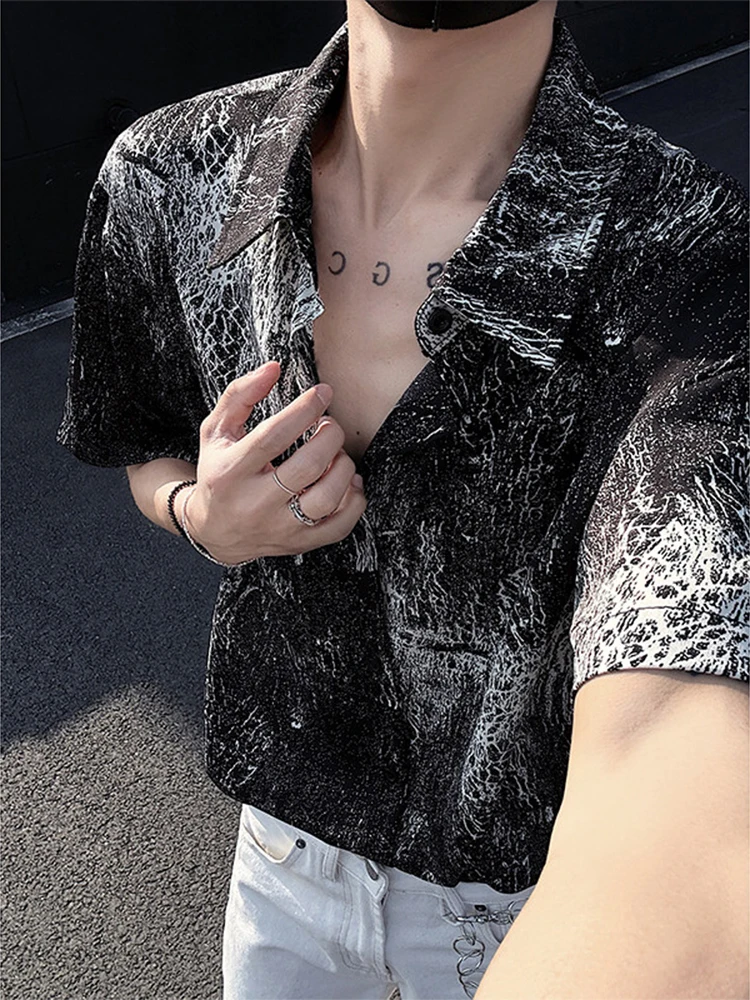 

American Sle Haome Floral irt Men's ort Sve Summer Thin Ice Silk Cool Feeling Casual Beach Vaion Sun Protection