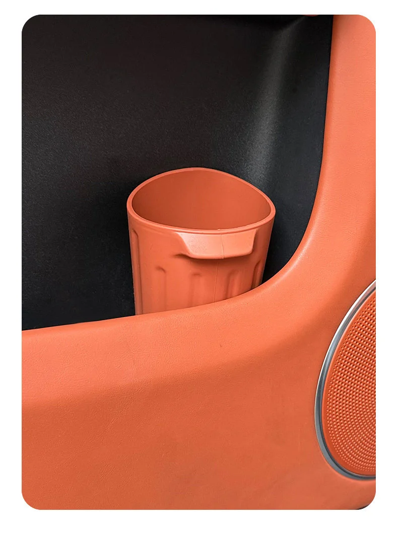 SEAMETAL Auto-Getränkehalter mit Mülleimer, Universeller Getränkeorganizer, Wasserdichte Silikon-Müllbox mit Aufbewahrungstasche – Detail 14