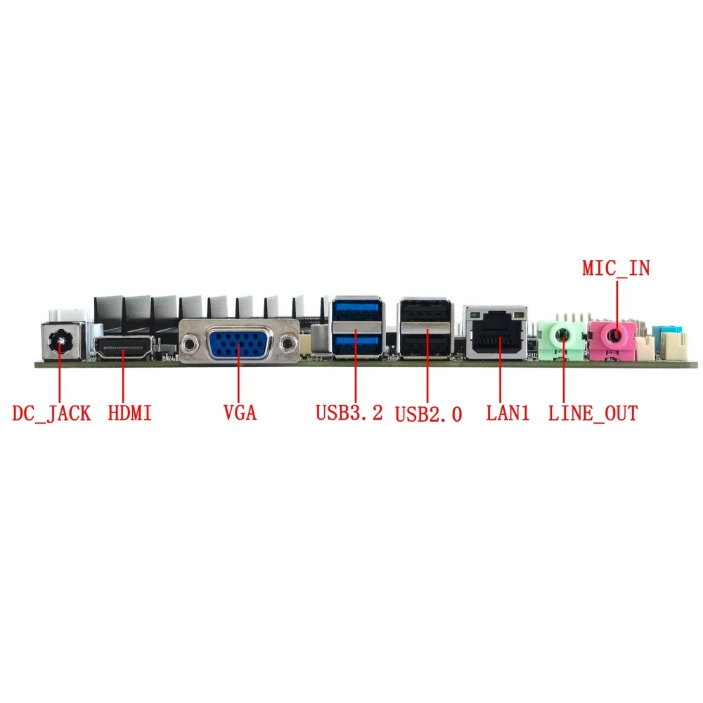 ELSKY M100F Motherboard Support Alder Lake-N Series CPU 4K Display Optional 2/6/10 COM 1/2