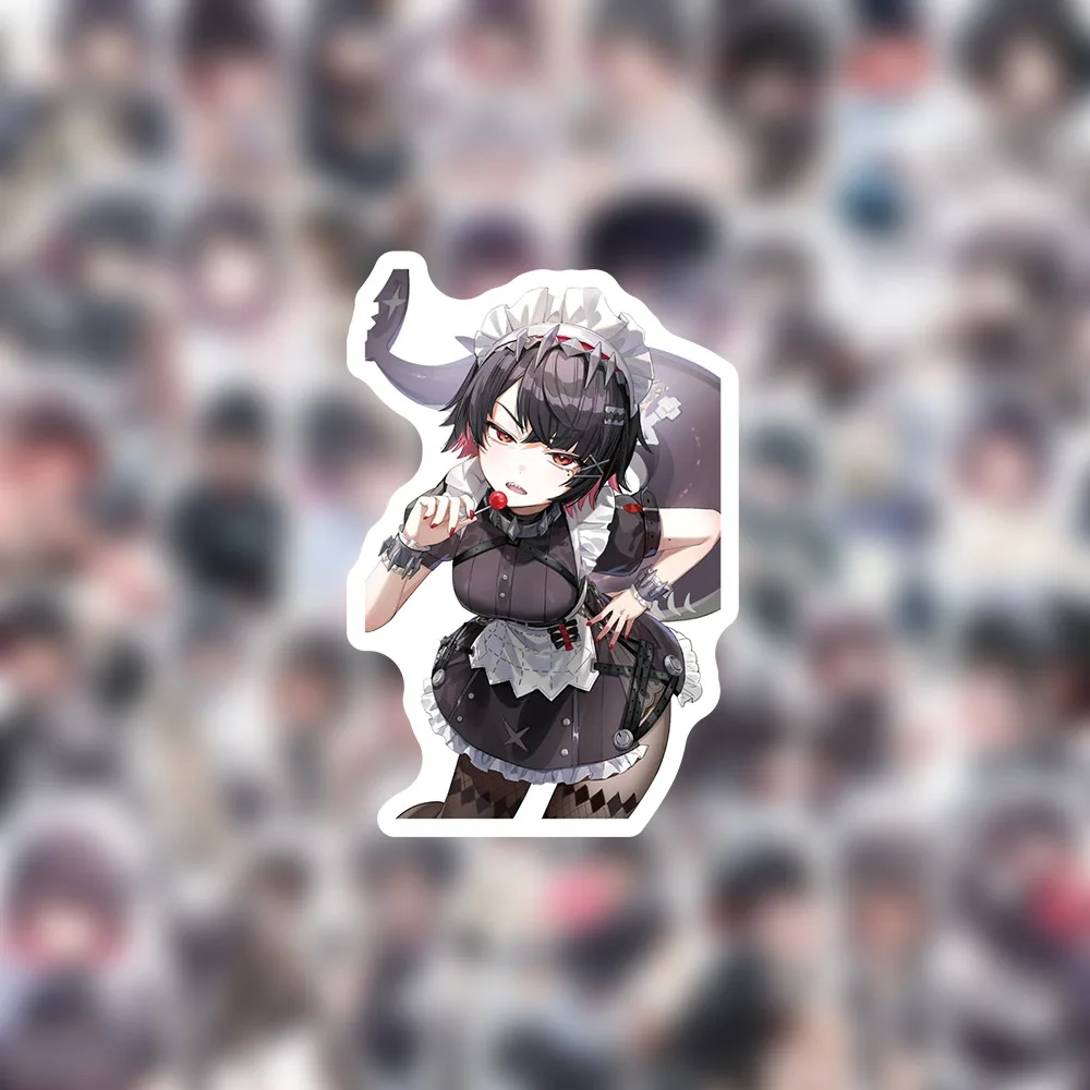 60PCS Zenless Zone Zero Game Stickers Cartoon Ellen Joe Graffiti Decoratie Notebook Koffer Gitaar Telefoon Koelkast Decals