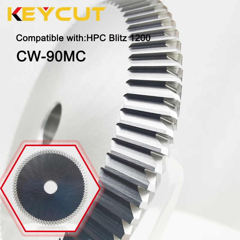 CW-90MC HPC Cutter Fits HPC Machines 90° SFIC for All Dormats of Interchangeable Cores Aftermarket Locksmith Tools