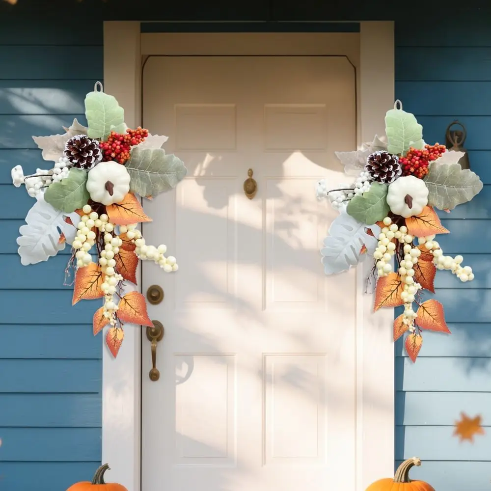 autumn-seasonal-wreath-for-for-hoyvjoy-farmhouse-style-white-pumpkin-berry-maple-leaves-decoration-hanging-wall-ornament