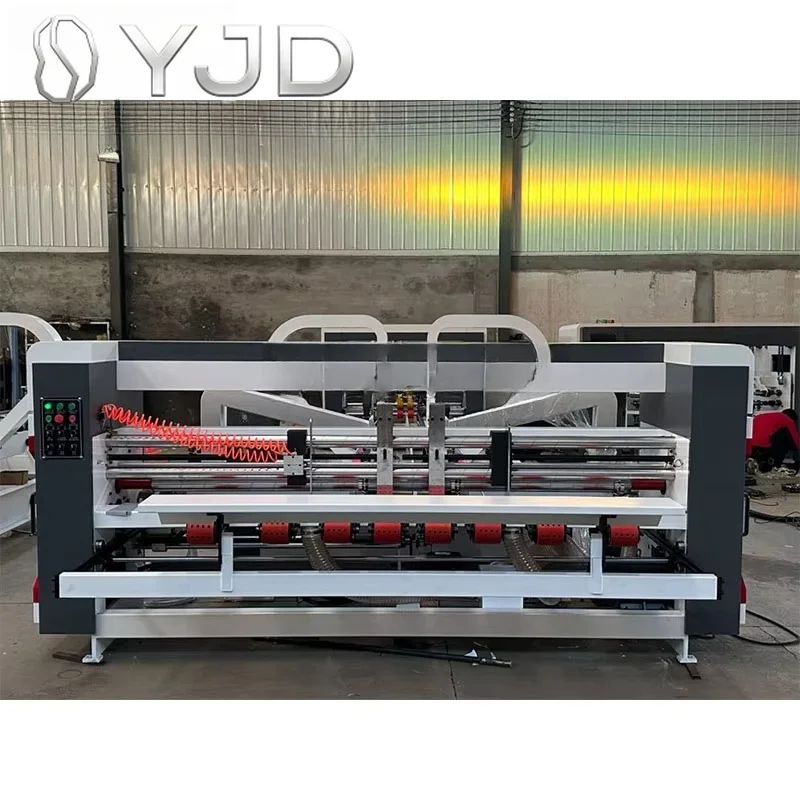 Carton Folding Gluing Machine Automatic Corrugated Carton Pizza Box Folder Gluer Machine