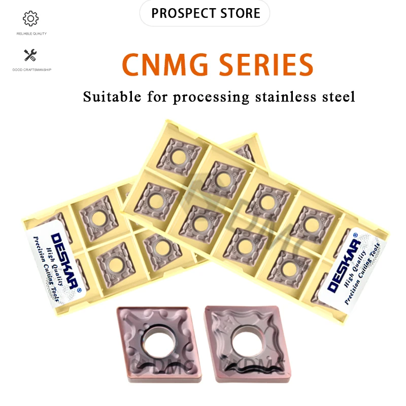 

CNMG120404 120408 MA/MS/MQ/HS/HA Slot Type LF6018 Numerical Control Lathe Turning Blade Cutting Tools Processing Stainless Steel