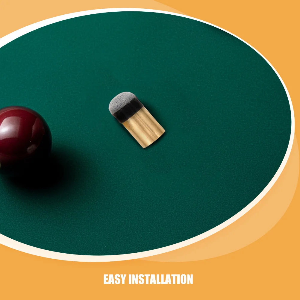 5 قطعة البلياردو جديلة نصائح استبدال عدة دائم النحاس الطويق المسمار على أداة إصلاح الملحقات لأداة البلياردو عصا البلياردو #2