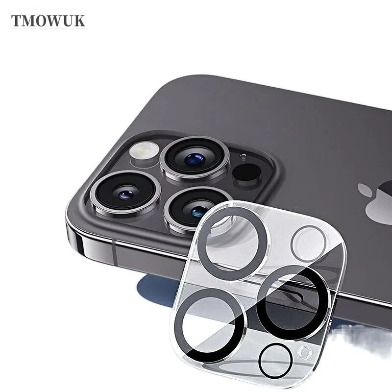 For iPhone 16 Pro Max Protective Glass iPhone 15 14 13 14 Plus 11 12 13 Mini Camera Lens Protector  Lens Screen Protectors