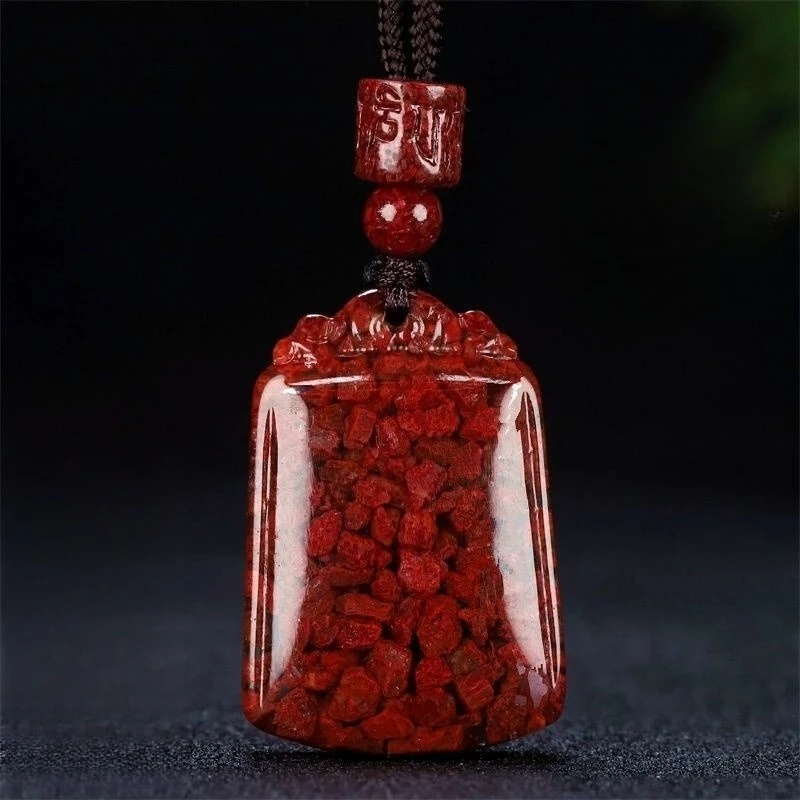 

New Crystal Sand No Matter Brand Pendant, Classic Simple and Versatile Pendant Jewelry