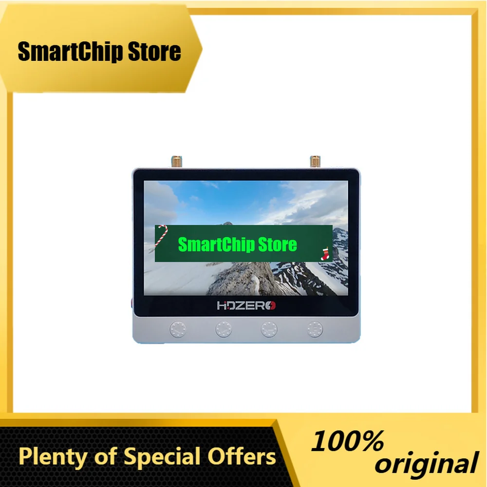 SmCpHDZero Monitor, 720P LCD, 4.3-inch, Type-C, 2S-6S, CVBS Input, HDZero/Audio Output