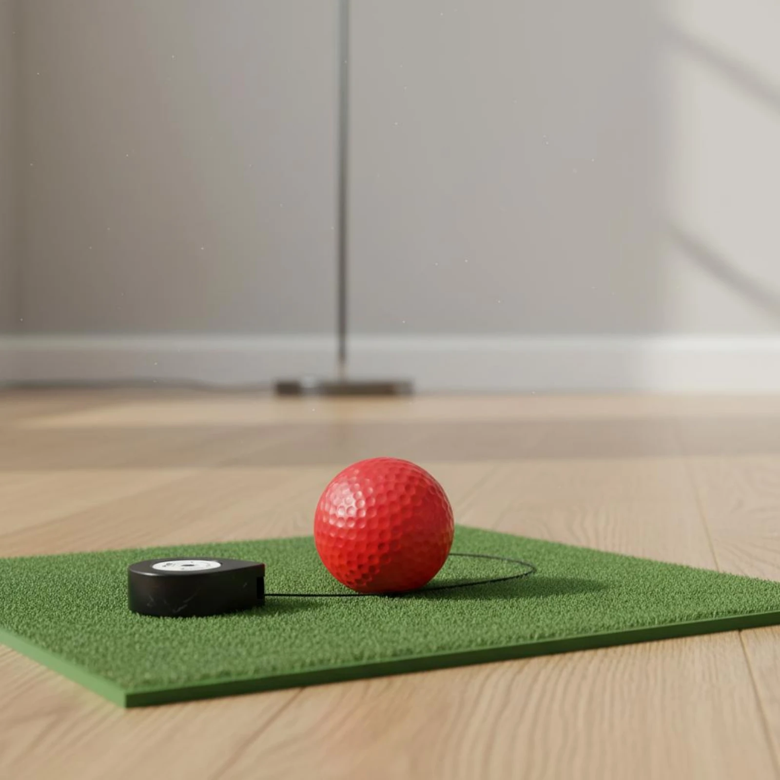 Head Stability Practice Ball Retractable Cord Strike Accuracy Practice Ball Sports Gear Storage Bag Corded