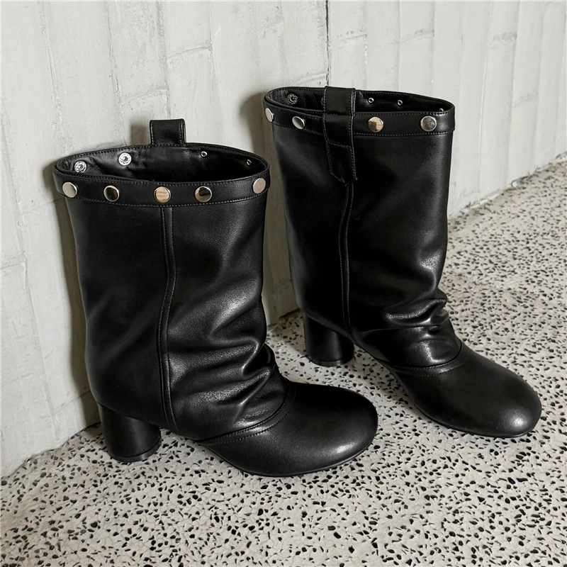 Insicre 2026 Nova Moda Botas F - Street Fashion Winter 2026 avaliação e preço