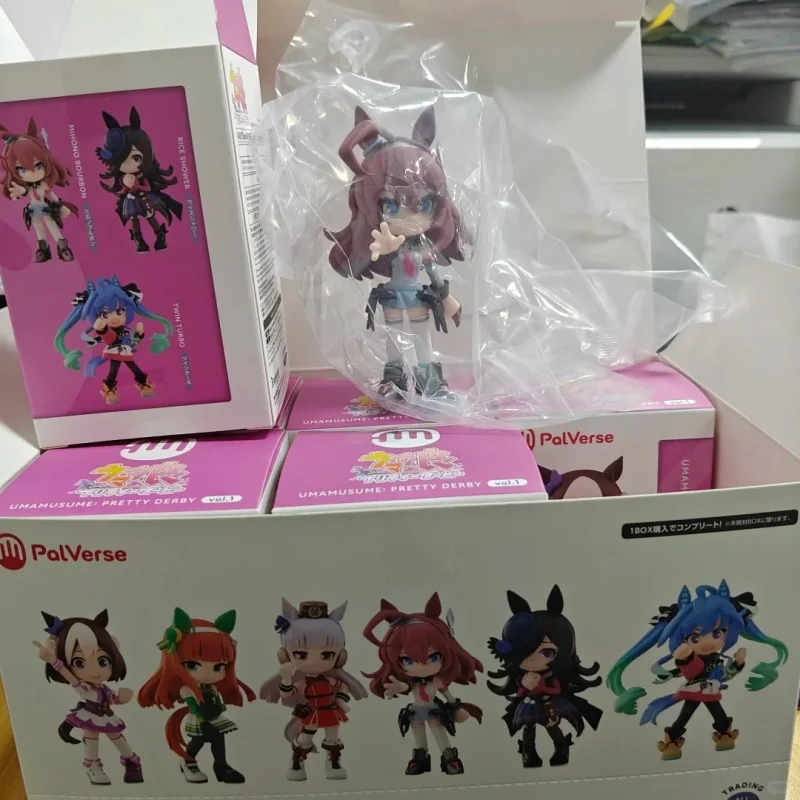 

In Stock Bushiroad Palverse Uma Musume Pretty Derby Vol.1 Blind Box Figures Special Week Silence Suzuka Gold Ship Mihono