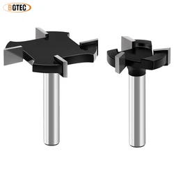 BGTEC 25/38mm 3/4 Wings CNC Spoilboard Surfacing Router Bit Insert Carbide IrremovableSlab Flattening Router Wood Planer Bit