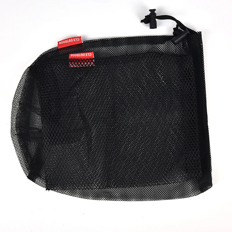 New Sale Nylon Mesh Drawstring Bag for Cutlery Bottle Pot Pan Kettle Mesh Storage Bag