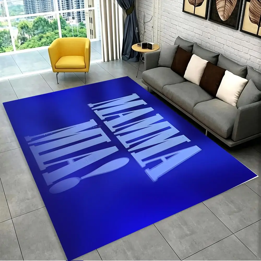 Floor Mat Suitable for home decor, non-slip flannel mat for kids, ideal as a gift. M-Mamma MiaS