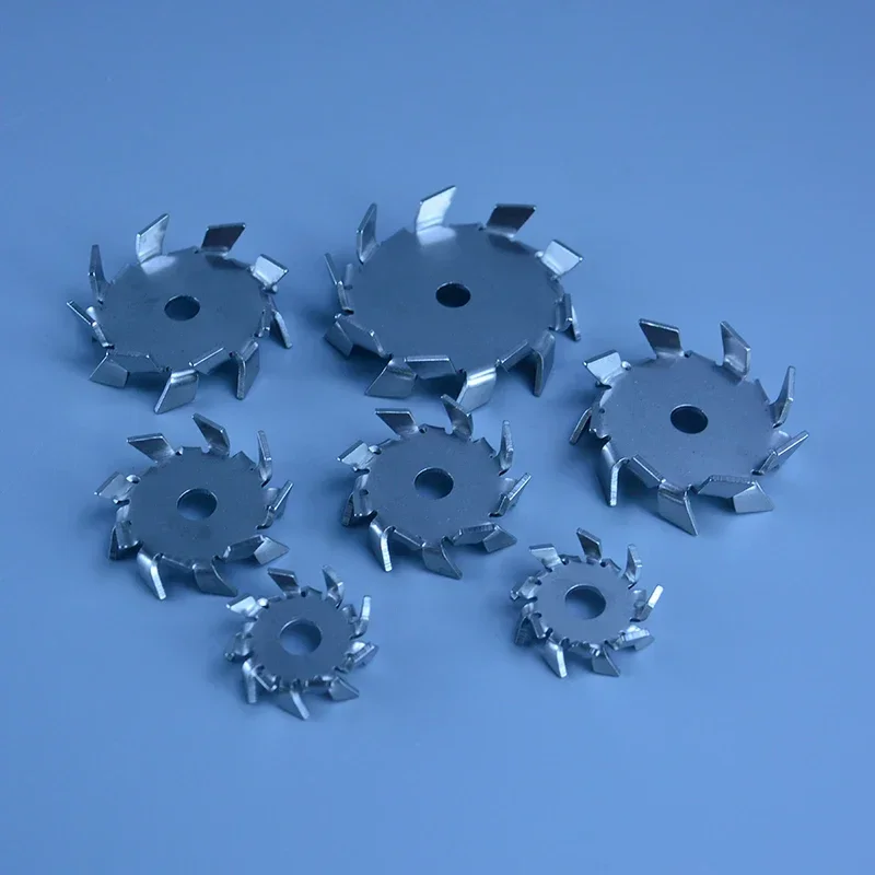 Diameter 30mm 50mm 60mm Bore 8mm Stainless Steel 304 Stir Blade Impeller Tooth Type Dispersed Disc Gear e