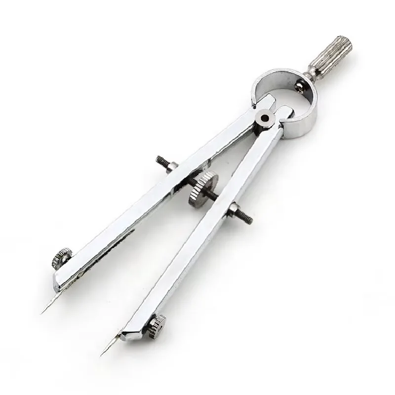 Professional Metal Alloy Spring Compass Protractor Jewelry DIY Industrial Marking Gauge Precision Drawing Positioning Divider