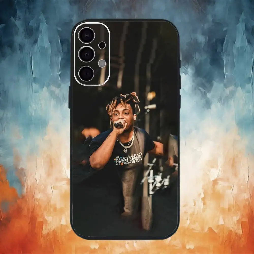Singer J-Juice W-WRLD Phone Case For Samsung S25,S24,S21,S22,S23,S30,Ultra,S20,Plus,Fe,Lite,Note,10,9,5G Black Cover #5