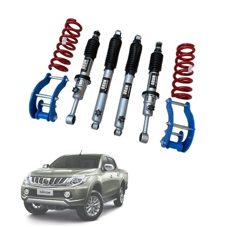 

4x4 Triton Suspension 0-2" Lift Oil Mix Gas 10 Sections Of Adjustable Force Shock Absorbs For Triton