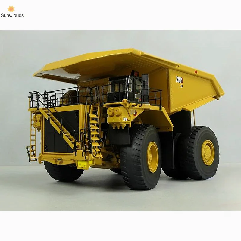 For CATERPILLAR Model CAT798AC Mining Dump Truck High Line Series Alloy 1:50 ScaleDie Cast Model Toy Car & Collection Gift & Dis